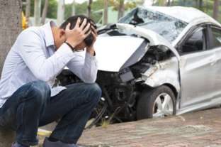 image of a car accident victim in Peoria IL